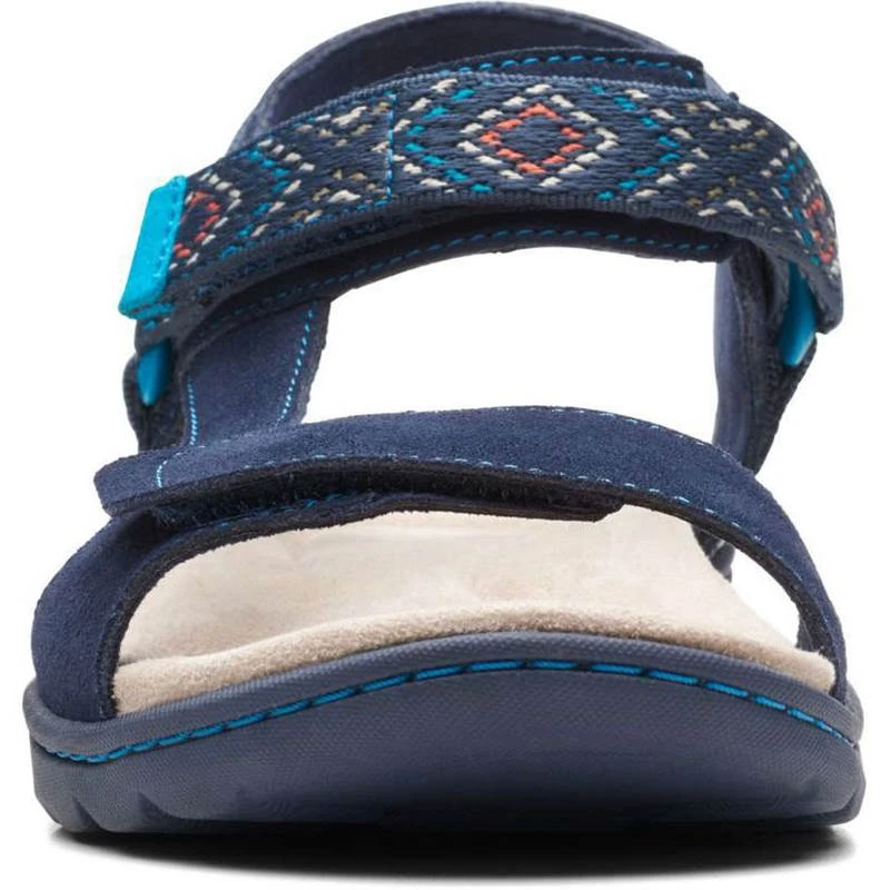 Clarks Womens Amanda Step Suede Sandals 3 Clarks Womens Amanda Step Suede Sandals - Image 3