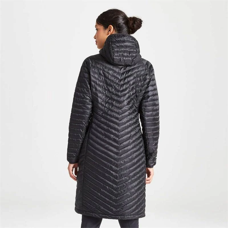 Craghoppers Womens ExpoLite Long Hooded Jacket 9 Craghoppers Womens ExpoLite Long Hooded Jacket - Image 9