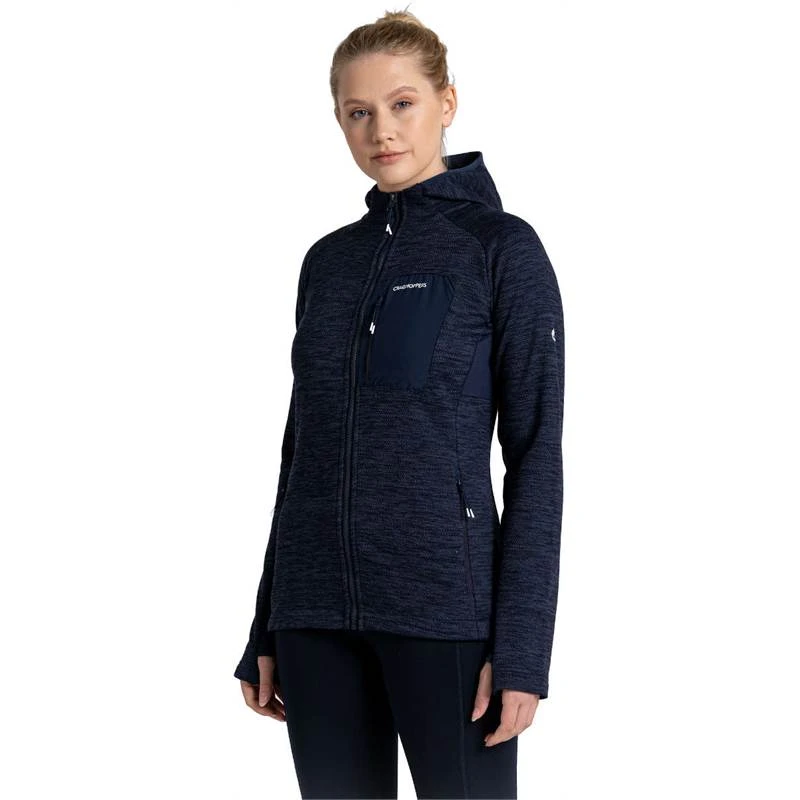 Craghoppers Womens Trina Hooded Fleece Jacket 10 Craghoppers Womens Trina Hooded Fleece Jacket - Image 10