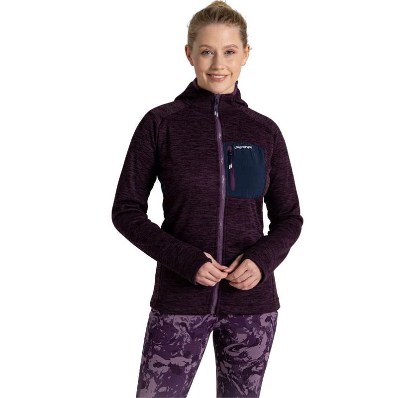Craghoppers Womens Trina Hooded Fleece Jacket 18 Craghoppers Womens Trina Hooded Fleece Jacket - Image 18