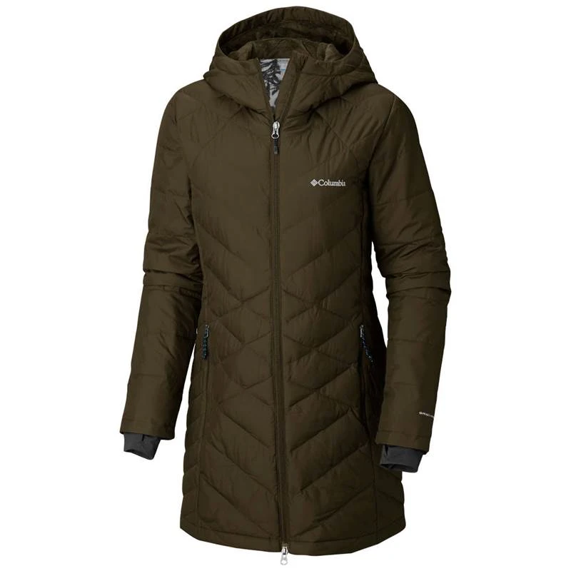 Columbia Womens Heavenly Long Hooded Insulated Jacket 1 Columbia Womens Heavenly Long Hooded Insulated Jacket