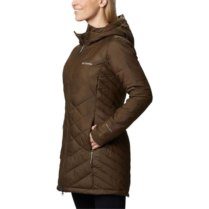 Columbia Womens Heavenly Long Hooded Insulated Jacket 3 Columbia Womens Heavenly Long Hooded Insulated Jacket - Image 3