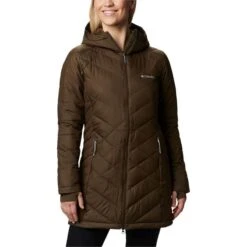 Columbia Womens Heavenly Long Hooded Insulated Jacket 14 Columbia Womens Heavenly Long Hooded Insulated Jacket -Cots Footwear Shop image 578994