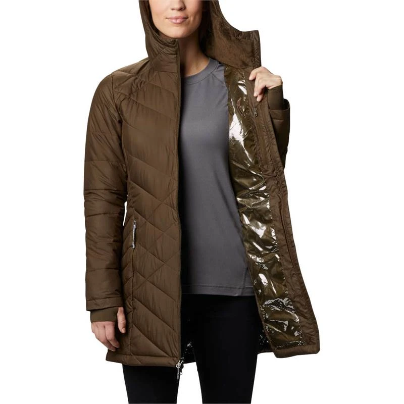 Columbia Womens Heavenly Long Hooded Insulated Jacket 8 Columbia Womens Heavenly Long Hooded Insulated Jacket - Image 8