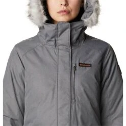 Columbia Womens Suttle Mountain Long Insulated Jacket 10 Columbia Womens Suttle Mountain Long Insulated Jacket -Cots Footwear Shop image 579358