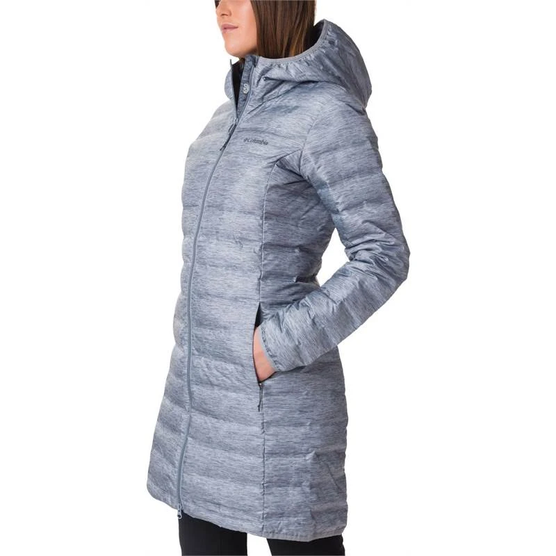 Columbia Womens Lake 22 Down Long Hooded Jacket 2 Columbia Womens Lake 22 Down Long Hooded Jacket - Image 2