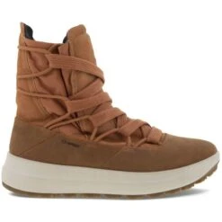 ECCO Womens Solice Yak Leather GORE-TEX Boots -Cots Footwear Shop image 582117