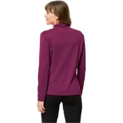 Jack Wolfskin Womens Kolbenberg Half-Zip Pullover 7 Jack Wolfskin Womens Kolbenberg Half-Zip Pullover -Cots Footwear Shop image 584045