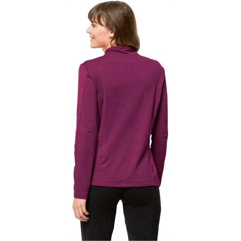 Jack Wolfskin Womens Kolbenberg Half-Zip Pullover 4 Jack Wolfskin Womens Kolbenberg Half-Zip Pullover - Image 4