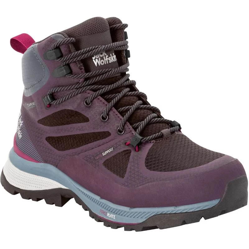 Jack Wolfskin Womens Force Striker Texapore Mid Boots 1 Jack Wolfskin Womens Force Striker Texapore Mid Boots