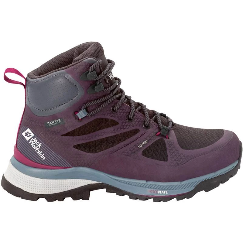 Jack Wolfskin Womens Force Striker Texapore Mid Boots 2 Jack Wolfskin Womens Force Striker Texapore Mid Boots - Image 2