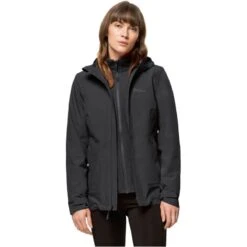 Jack Wolfskin Womens Moonrise 3in1 Jacket 30 Jack Wolfskin Womens Moonrise 3in1 Jacket -Cots Footwear Shop image 585397