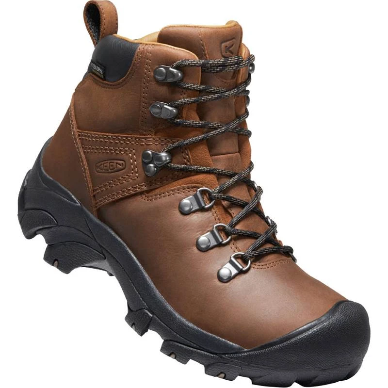 KEEN Womens Pyrenees Leather Waterproof Hiking Boots 2 KEEN Womens Pyrenees Leather Waterproof Hiking Boots - Image 2