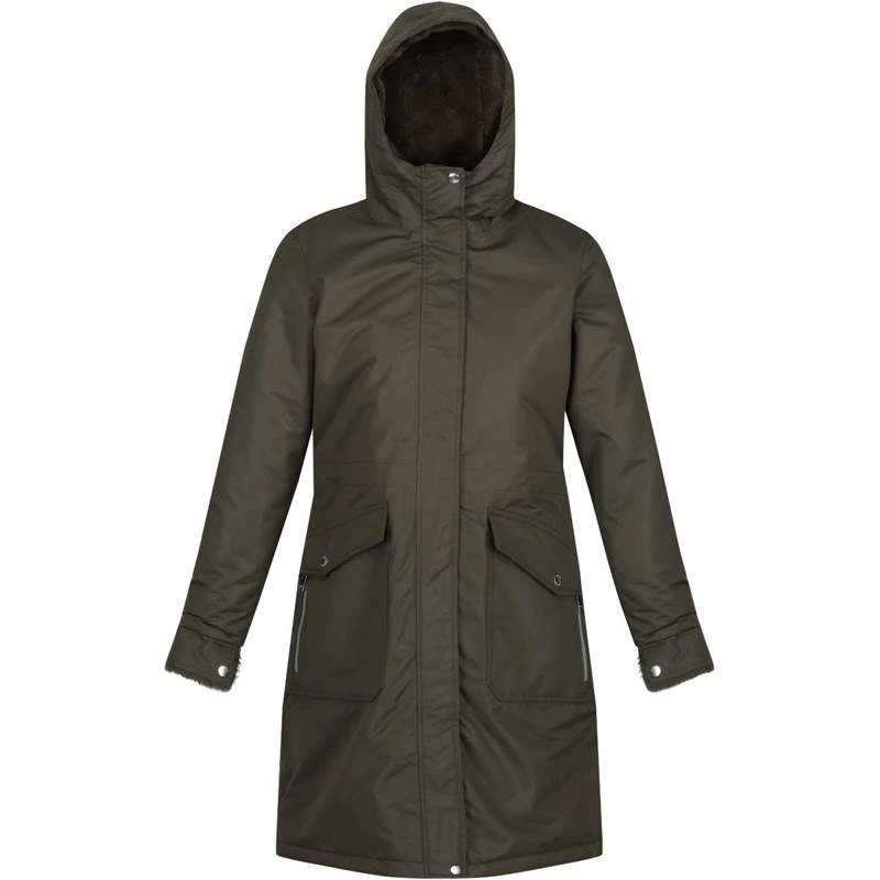 Regatta Womens Romine Long Waterproof Jacket 1 Regatta Womens Romine Long Waterproof Jacket
