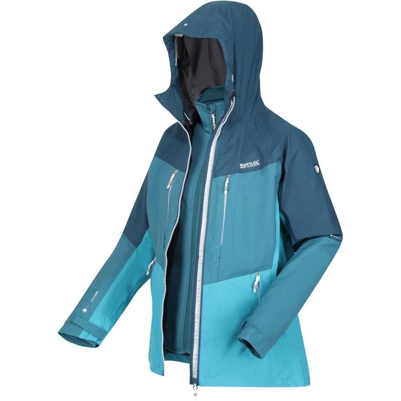 Regatta Womens Carletta VII 3-in-1 Waterproof Jacket 2 Regatta Womens Carletta VII 3-in-1 Waterproof Jacket - Image 2