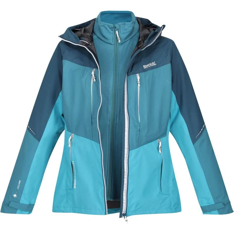 Regatta Womens Carletta VII 3-in-1 Waterproof Jacket 8 Regatta Womens Carletta VII 3-in-1 Waterproof Jacket - Image 8