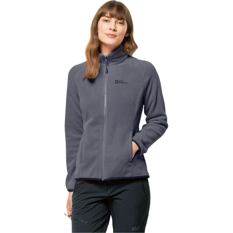 Jack Wolfskin Womens Moonrise Full-Zip Fleece Jacket 2 Jack Wolfskin Womens Moonrise Full-Zip Fleece Jacket - Image 2
