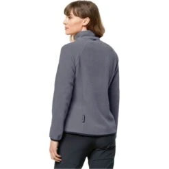 Jack Wolfskin Womens Moonrise Full-Zip Fleece Jacket 7 Jack Wolfskin Womens Moonrise Full-Zip Fleece Jacket -Cots Footwear Shop image 603148