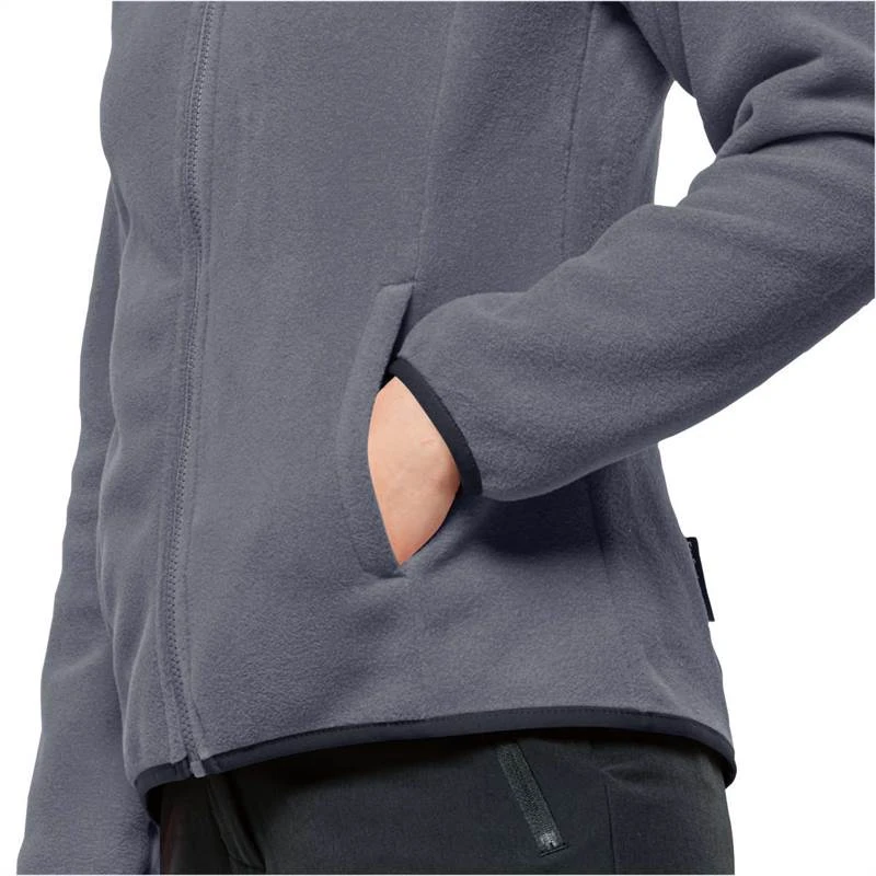 Jack Wolfskin Womens Moonrise Full-Zip Fleece Jacket 4 Jack Wolfskin Womens Moonrise Full-Zip Fleece Jacket - Image 4