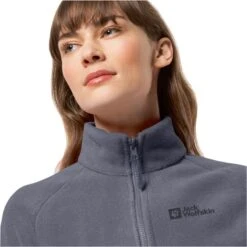Jack Wolfskin Womens Moonrise Full-Zip Fleece Jacket 9 Jack Wolfskin Womens Moonrise Full-Zip Fleece Jacket -Cots Footwear Shop image 603150