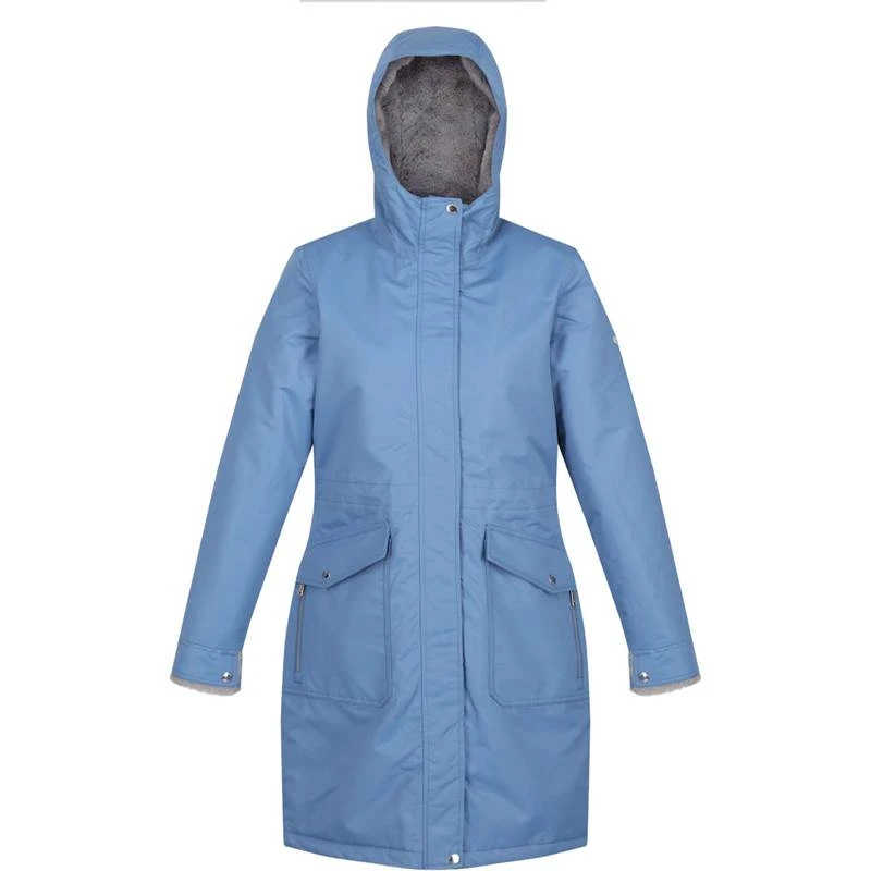 Regatta Womens Romine Long Waterproof Jacket 2 Regatta Womens Romine Long Waterproof Jacket - Image 2