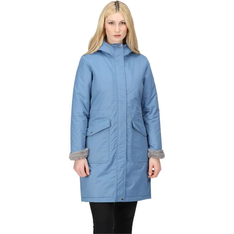 Regatta Womens Romine Long Waterproof Jacket 6 Regatta Womens Romine Long Waterproof Jacket - Image 6