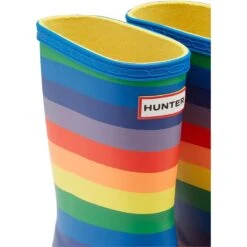 Hunter Kids First Rainbow Wellington Boots -Cots Footwear Shop image 608190