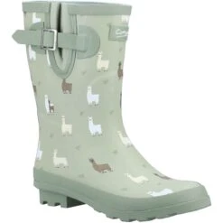 Cotswold Womens Farmyard Mid Rise Wellington Boots