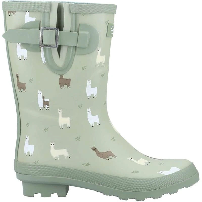 Cotswold Womens Farmyard Mid Rise Wellington Boots 2 Cotswold Womens Farmyard Mid Rise Wellington Boots - Image 2