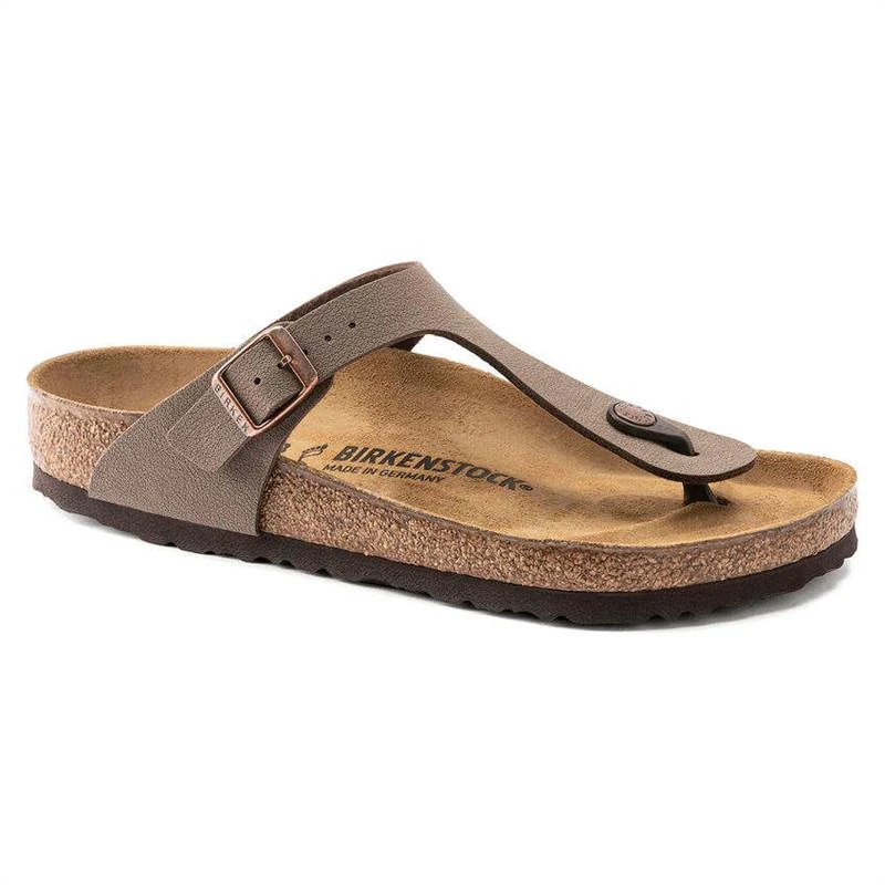 Birkenstock Gizeh Birko-Flor Nubuck Sandals - Narrow Fit 1 Birkenstock Gizeh Birko-Flor Nubuck Sandals - Narrow Fit