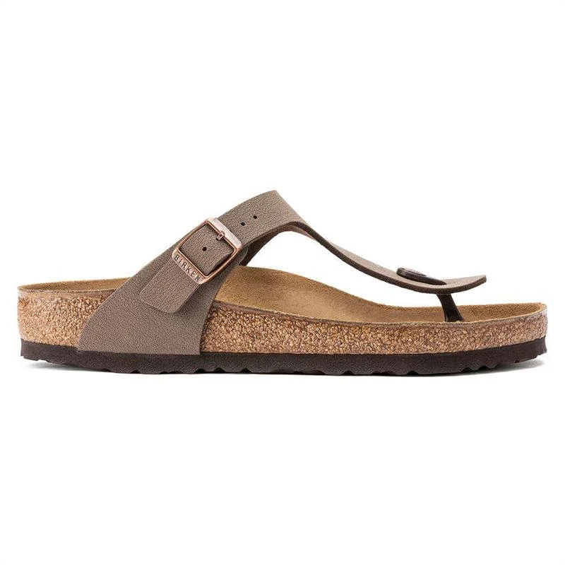 Birkenstock Gizeh Birko-Flor Nubuck Sandals - Narrow Fit 2 Birkenstock Gizeh Birko-Flor Nubuck Sandals - Narrow Fit - Image 2