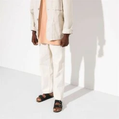 Birkenstock Arizona Vegan Birko-Flor Nubuck Sandals - Regular Fit -Cots Footwear Shop image 609357