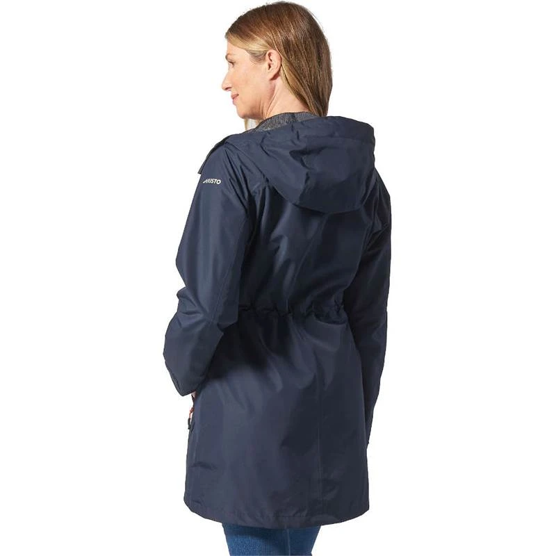 Musto Womens Sardinia Long Rain Jacket 7 Musto Womens Sardinia Long Rain Jacket - Image 7