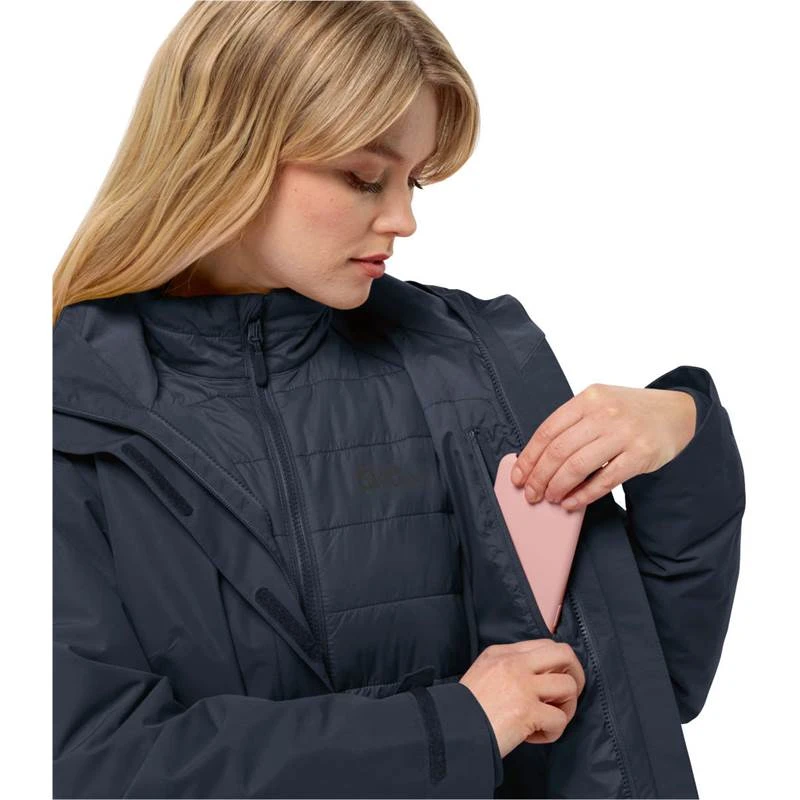 Jack Wolfskin Womens Geisshorn 3in1 Jacket 16 Jack Wolfskin Womens Geisshorn 3in1 Jacket - Image 16