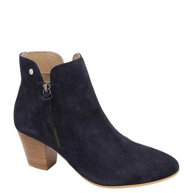 Navy Suede Tulli Ankle Boots | Ravel 1 Navy Suede Tulli Ankle Boots | Ravel