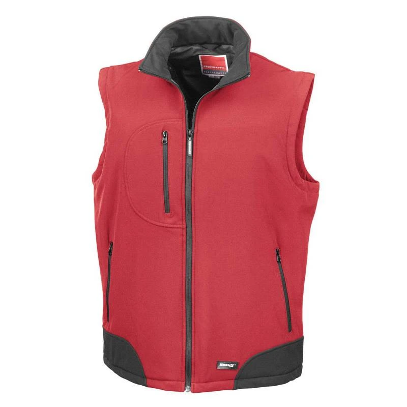 Result Unisex Soft Shell Bodywarmer R123X 2 Result Unisex Soft Shell Bodywarmer R123X - Image 2
