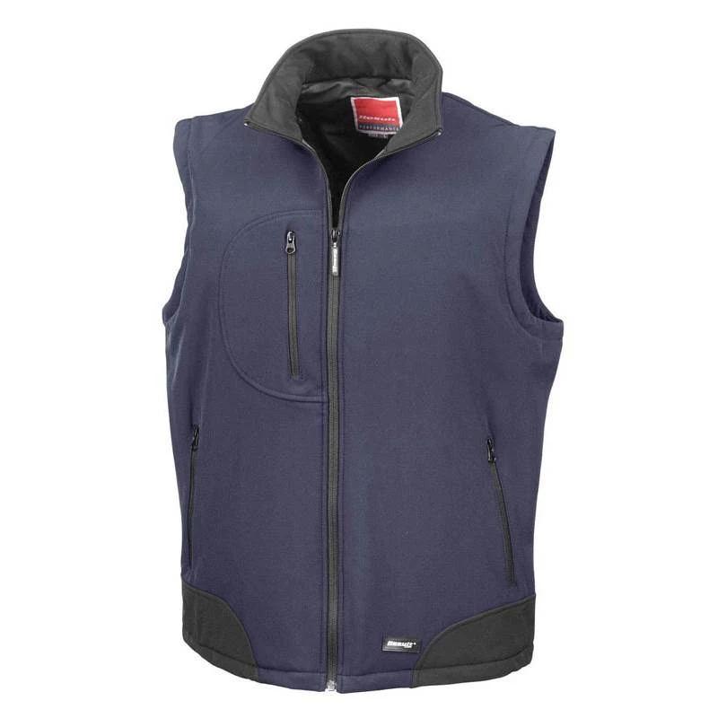 Result Unisex Soft Shell Bodywarmer R123X 3 Result Unisex Soft Shell Bodywarmer R123X - Image 3