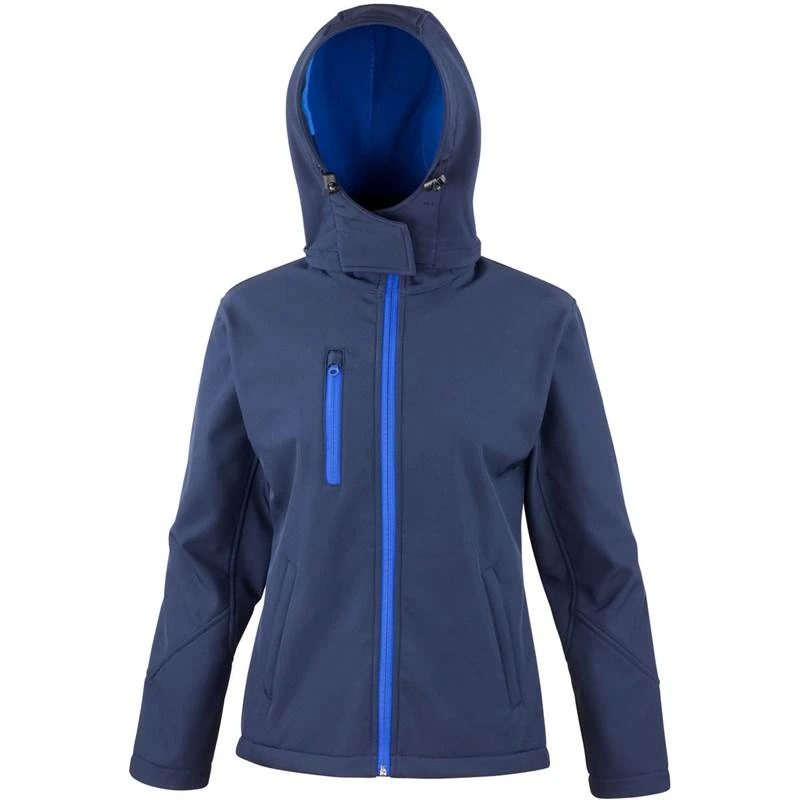 Result Womens TX Performance Hooded Softshell Jacket R230F 1 Result Womens TX Performance Hooded Softshell Jacket R230F