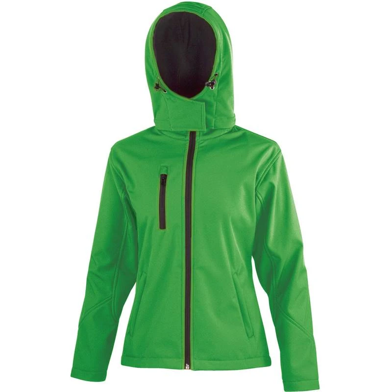Result Womens TX Performance Hooded Softshell Jacket R230F 4 Result Womens TX Performance Hooded Softshell Jacket R230F - Image 4