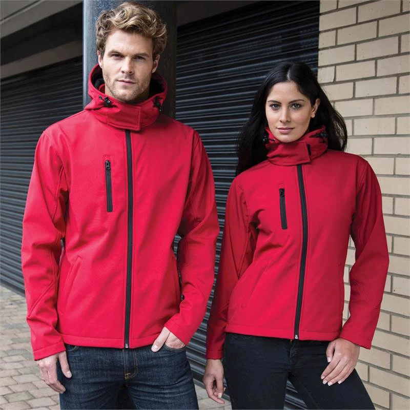 Result Womens TX Performance Hooded Softshell Jacket R230F 8 Result Womens TX Performance Hooded Softshell Jacket R230F - Image 8