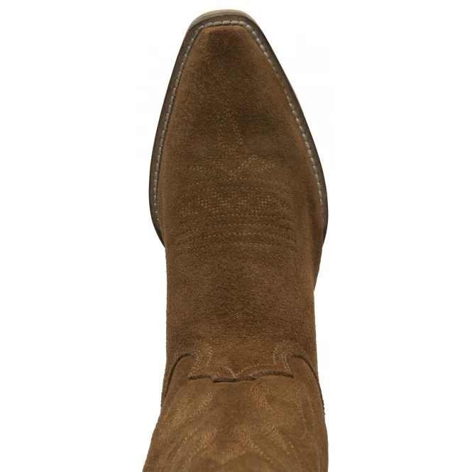 Rust Suede Taylor Cowboy Boots | Ravel 4 Rust Suede Taylor Cowboy Boots | Ravel - Image 4