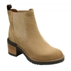 Sand Suede Bray Pull-On Ankle Boots | Ravel