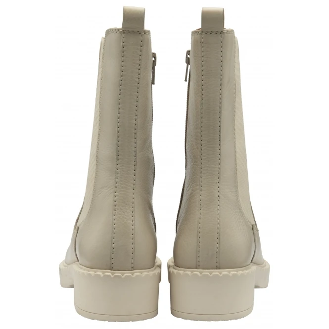 Stone Leather Garvie Zip-Up Mid-Calf Boots | Ravel 3 Stone Leather Garvie Zip-Up Mid-Calf Boots | Ravel - Image 3