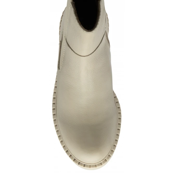 Stone Leather Garvie Zip-Up Mid-Calf Boots | Ravel 4 Stone Leather Garvie Zip-Up Mid-Calf Boots | Ravel - Image 4