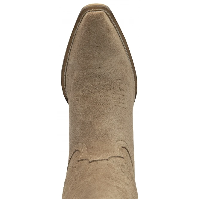 Stone Suede Taylor Cowboy Boots | Ravel 4 Stone Suede Taylor Cowboy Boots | Ravel - Image 4