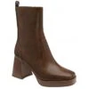Tan Kilrush Heeled Mid-Calf Boots | Ravel