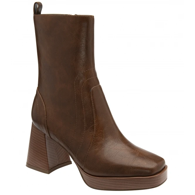 Tan Kilrush Heeled Mid-Calf Boots | Ravel 1 Tan Kilrush Heeled Mid-Calf Boots | Ravel