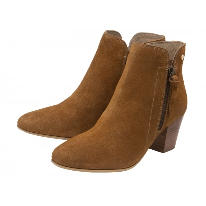 Tan Suede Tulli Ankle Boots | Ravel 2 Tan Suede Tulli Ankle Boots | Ravel - Image 2