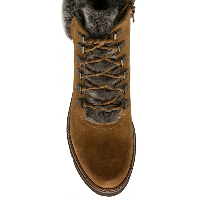 Tan Suede Ventry Flat Ankle Boots | Ravel 4 Tan Suede Ventry Flat Ankle Boots | Ravel - Image 4